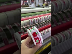 6 rollen Bopp zelfklevende logo tapes met wrap 48mm breedte