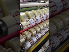 Doorzichtige / doorzichtige geelachtige BOPP-plakband voor kartonnen doos