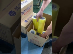 Transparante verpakkingsbandrol voor verpakkingsdozen