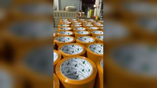 Helderrode verpakkingstape Veilige afdichting