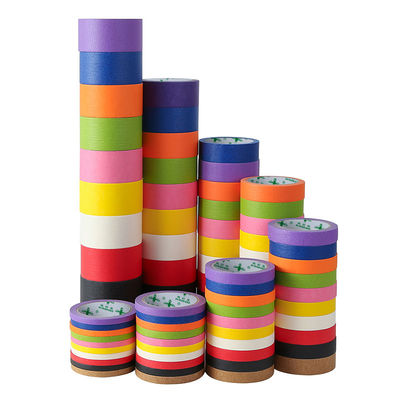 Artistiek geïmprimeerd papier gekleurde maskerband 140mic dikte