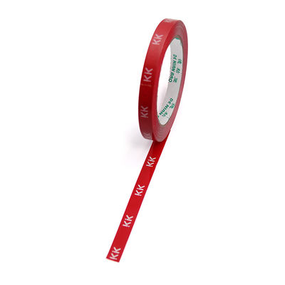 Gepersonaliseerd Rood Logo Print Office Kleefband Met Brand Logo