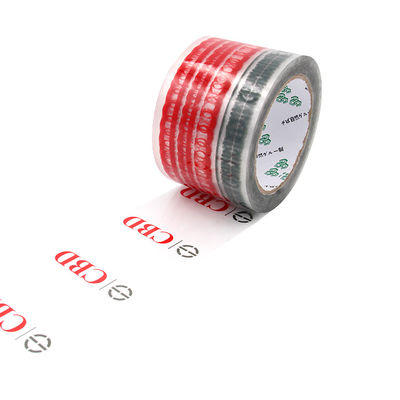 Hoge kwaliteit voor logo zelfklevende bedrukte tape voor kartonafsluiting en maskering