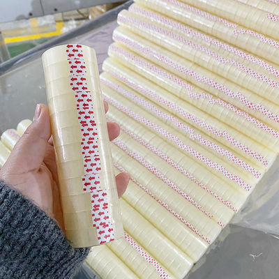 22 jaar fabriek papierwerk tapes helder/doorzichtig geel OEM Custom