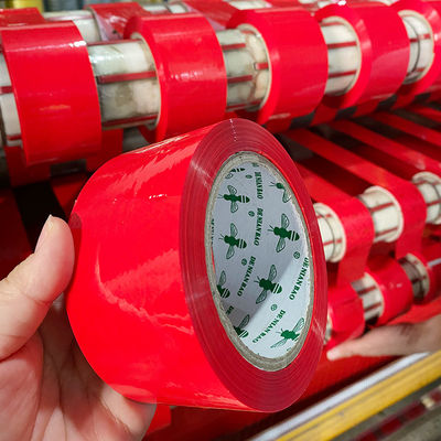 Goede prijs. Rood doos afdichtband Verkoop industriële kleefband voor verzendverpakking online