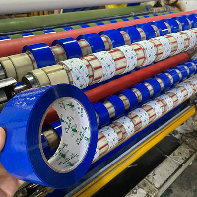 6 Rollen Blauwe Doos Afdichtband Voor Verpakking China Fabriek Kleurbanden