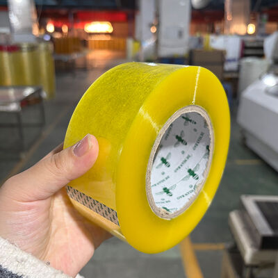 Goede prijs. BOPP Geel geel verpakking Verpakking Kleefband waterdicht afdichtband voor verpakking online