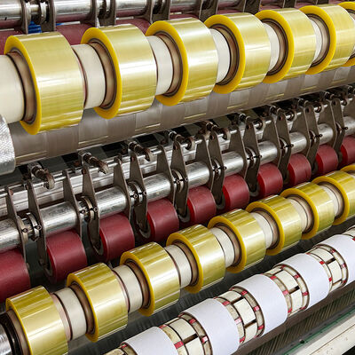 BOPP Transparante Gele Verpakking Verpakking Zelfklevende Afsluittape